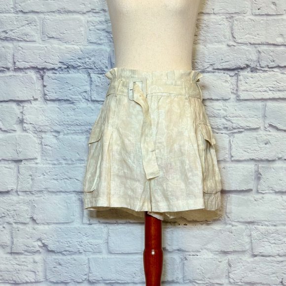 Ramy Brook Ivory Floral Shorts - Picture 1 of 7